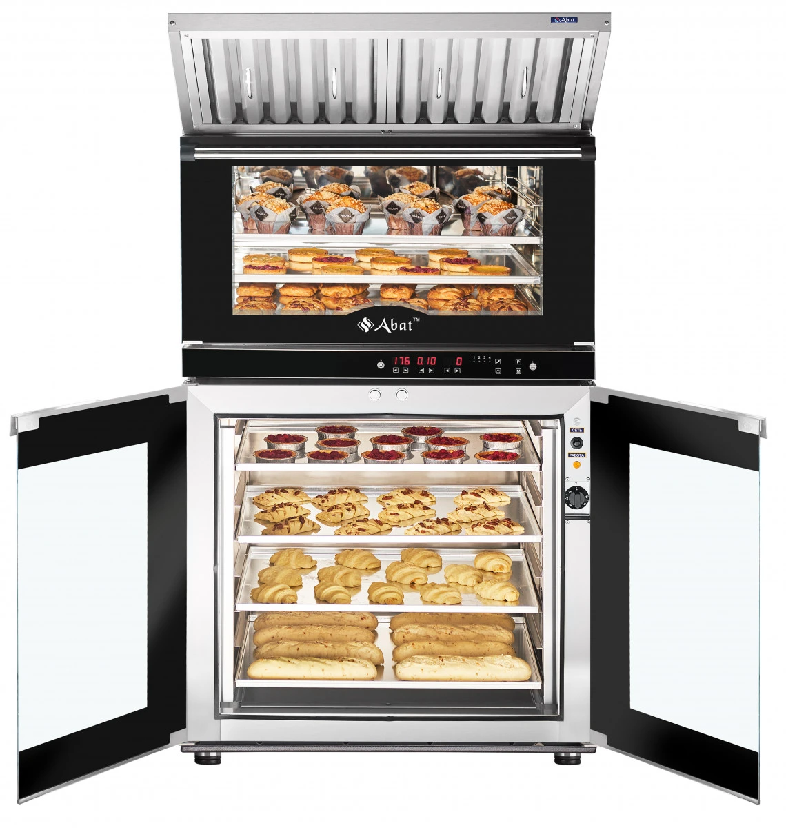 Печь электрическая конвекционная КЭП-4П (4 уровня, 400х600, нерж., програм., без противней)