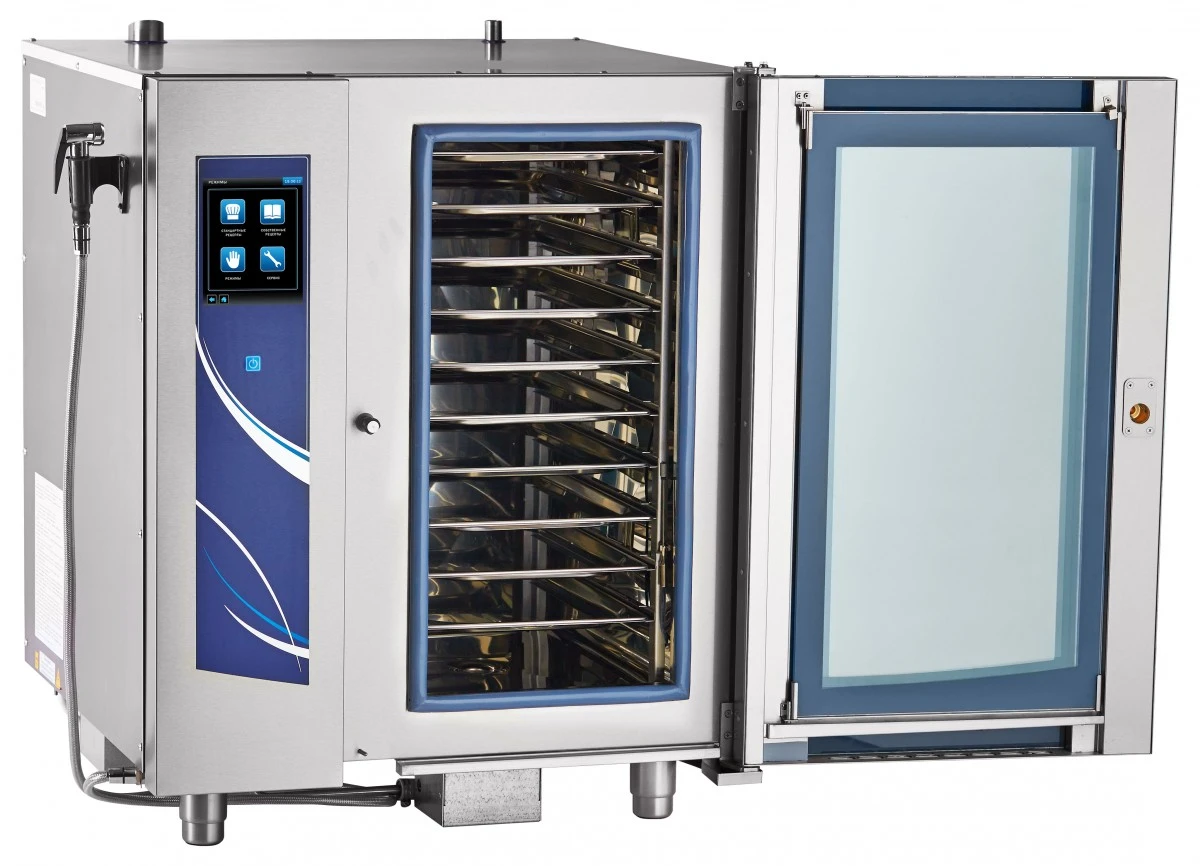 Аппарат паров.-конвект. эл. ПКА 10-1/1ПП (2) (10 уровней, GN 1/1)