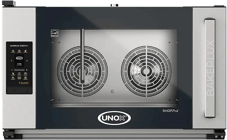 Печь конвекционная UNOX XEFR-04EU-ETRV-DR, электрическая со встроенным дренажем