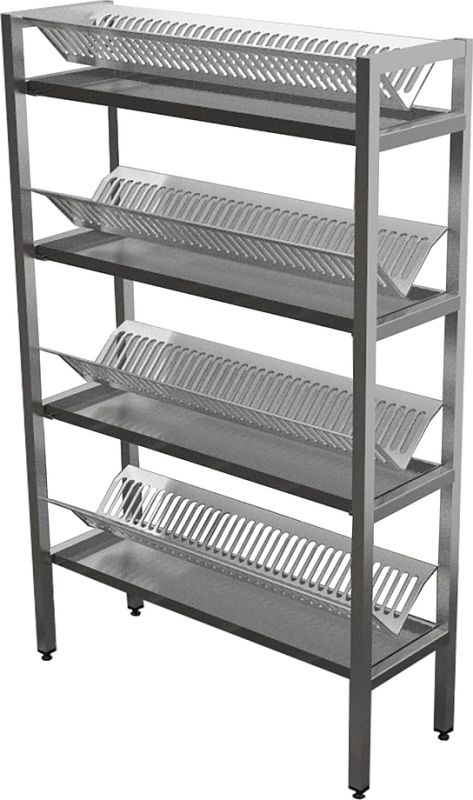 Стеллаж для сушки тарелок 1500×400×1550