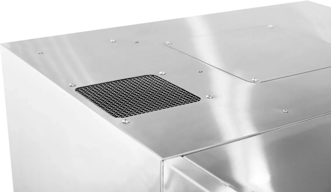 Зонт вытяжн. встраив. ЗВВ-10-6/4П-01 с пароконденс. для конвек. печи КЭП-10П-01 (869х1045х328,5 мм)