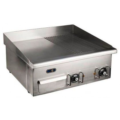 Жарочная поверхность ERGO EG-618-2 гладкая/рифленая