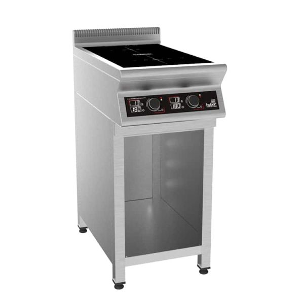 Плита индукционная на полузакрытой подставке 2 конфорки I9-2S1