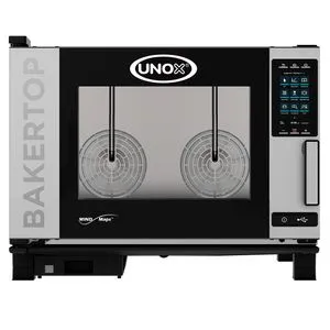 Пароконвектомат UNOX XEBC-04EU-EPRM-MP, электрический, с универсальными направляющими