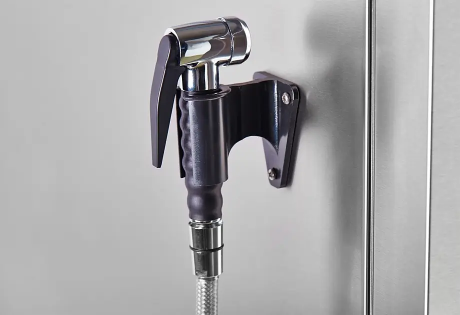 Аппарат паров.-конвект. эл.кух. ПКА 10-1/1ВМ2-01 (инжекц., 10хGN-1/1, вся нерж., б/гастр.) автомойка