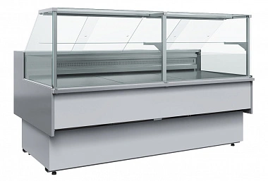 Витрина холодильная Carboma серии GC110 SM 1,5-1 (с боковинами) (0011-9006)